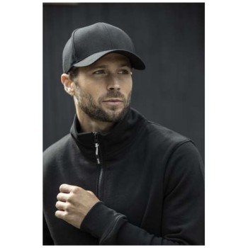 Cappellino in tessuto riciclato Aware™ a 6 pannelli Opal