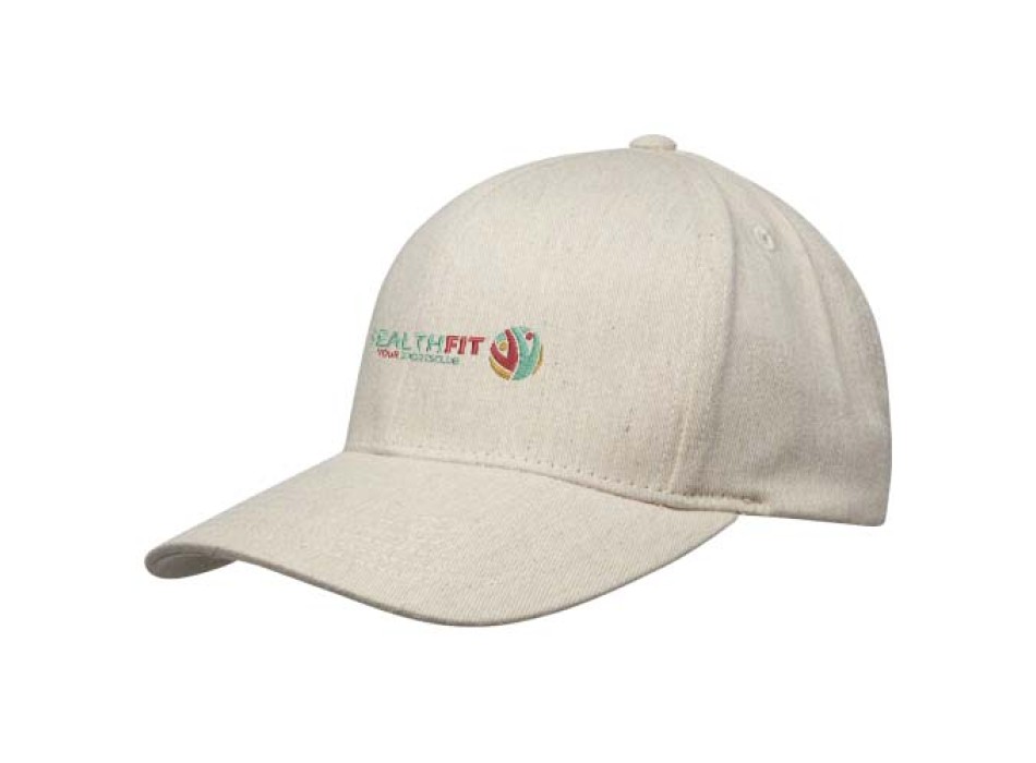 Cappellino in tessuto riciclato Aware™ a 6 pannelli Opal