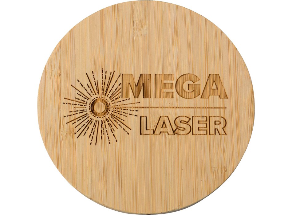 Caricabatterie wireless in bamboo Fernando