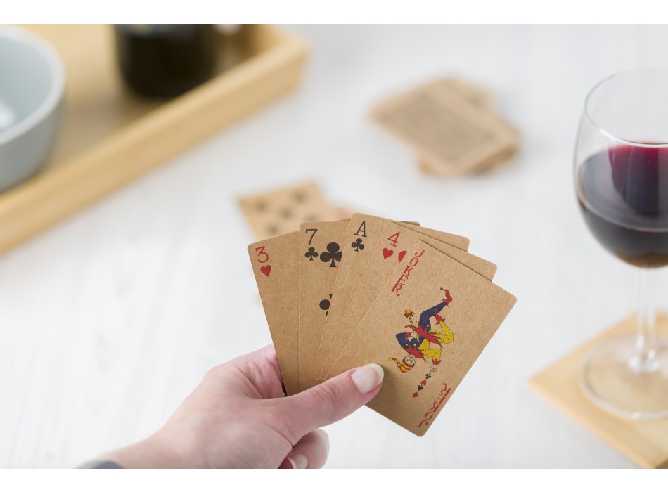 Carte da gioco in carta riciclata Andreina