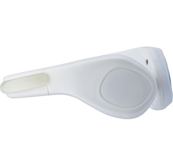 Cavigliera in silicone, luce LED rossa Rosanna