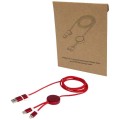 Cavo 5-in-1 in alluminio e plastica riciclata da 150 cm per la sincronizzazione dei dati e la ricarica rapida da 27 W Alasia