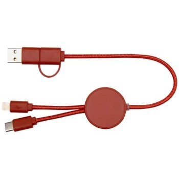Cavo 5-in-1 in plastica riciclata da 30 cm per la sincronizzazione dei dati e la ricarica rapida da 27 W Citala