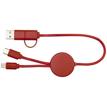 Cavo 5-in-1 in plastica riciclata da 30 cm per la sincronizzazione dei dati e la ricarica rapida da 27 W Citala
