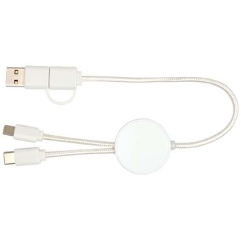 Cavo 5-in-1 in plastica riciclata da 30 cm per la sincronizzazione dei dati e la ricarica rapida da 27 W Citala