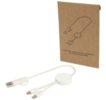 Cavo 5-in-1 in plastica riciclata da 30 cm per la sincronizzazione dei dati e la ricarica rapida da 27 W Citala