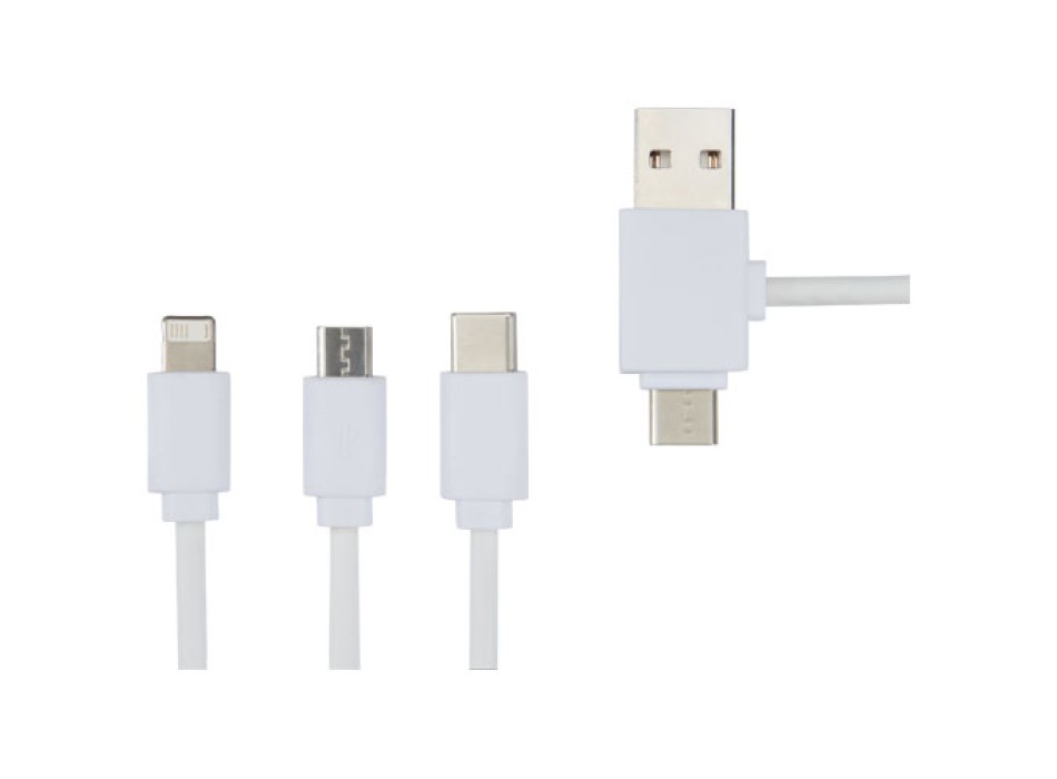 Cavo di ricarica 5 in 1 con additivo antibatterico Pure