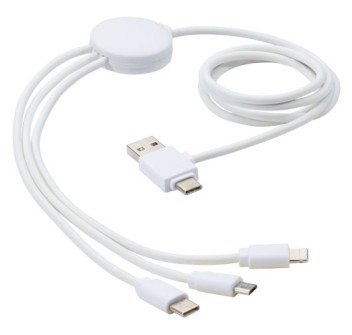 Cavo di ricarica 5 in 1 con additivo antibatterico Pure