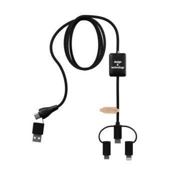 Cavo di ricarica 5-in-1 SCX.design C48 CarPlay 