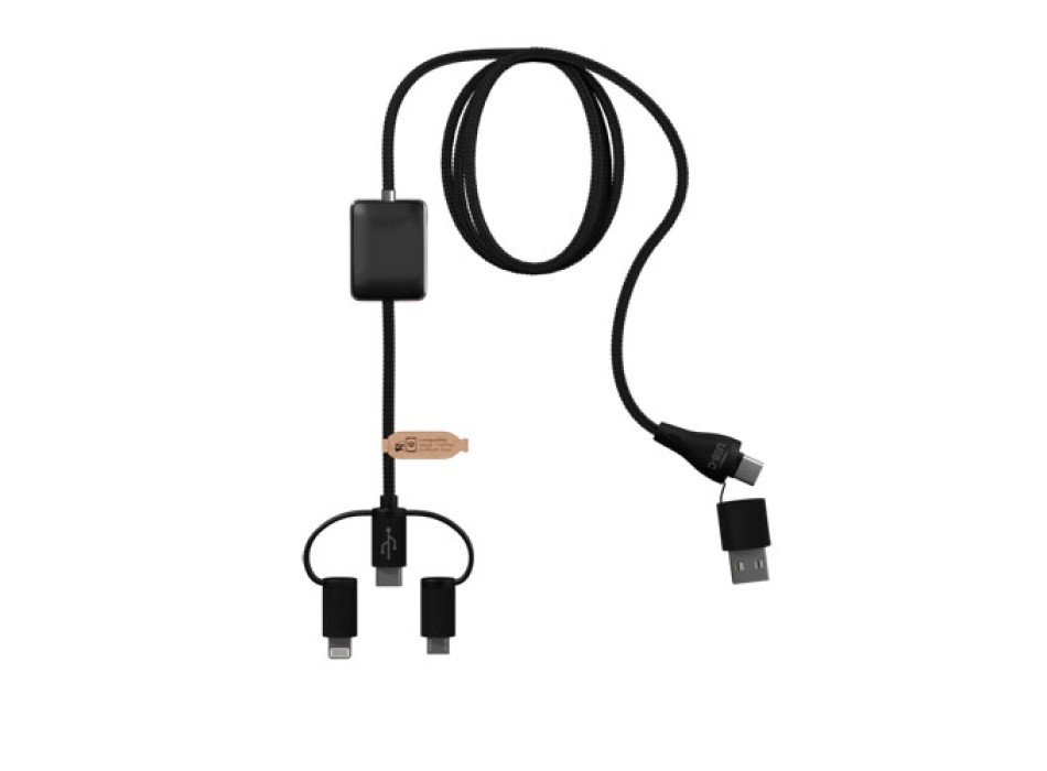 Cavo di ricarica 5-in-1 SCX.design C48 CarPlay 