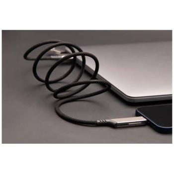 Cavo di ricarica magnetico ultraveloce 4 in 1 in PET riciclato da 100 W SCX.design C52 