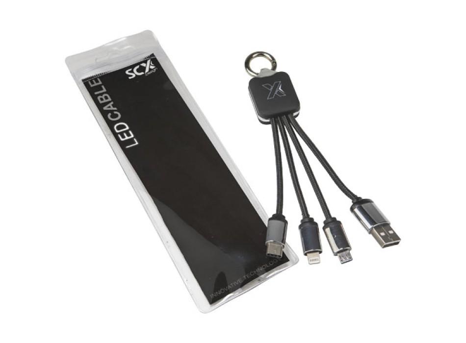 Cavo luminoso SCX.design C15 quadrato