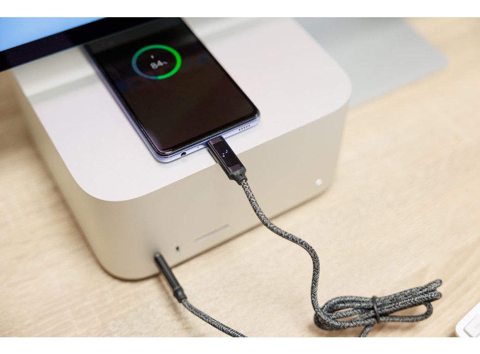 Cavo per la ricarica e trasferimento dati 100W in nylon Gerd