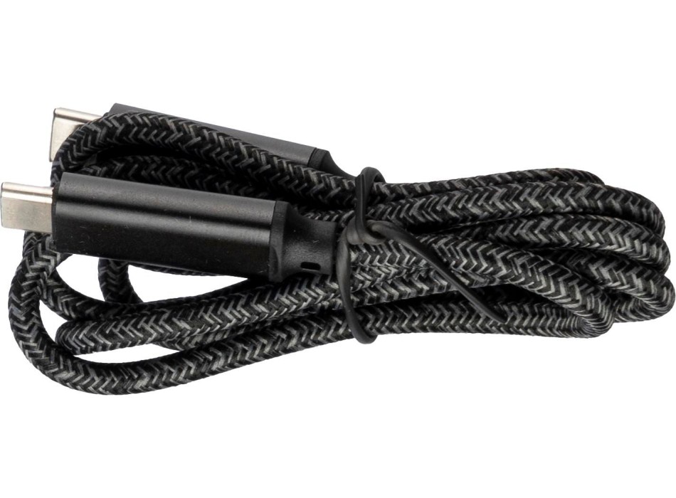 Cavo per la ricarica e trasferimento dati 65W in nylon Claudia