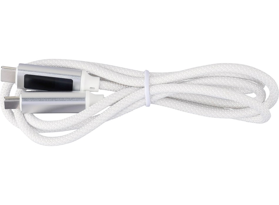 Cavo per la ricarica e trasferimento dati 65W in nylon Claudia
