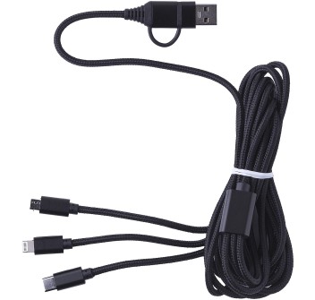 Cavo per la ricarica in nylon Sable