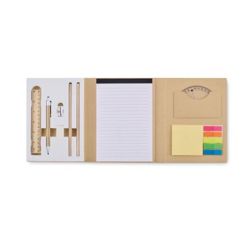 CENOTE - Set di cancelleria con blocco note