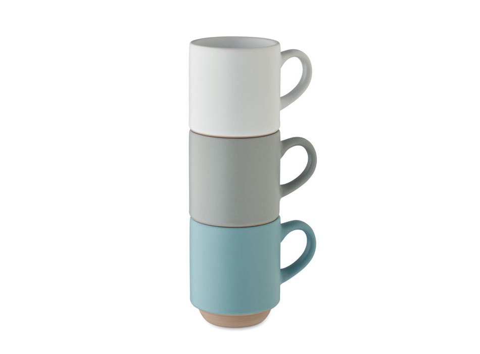 CERACK - Tazza impilabile in ceramica da