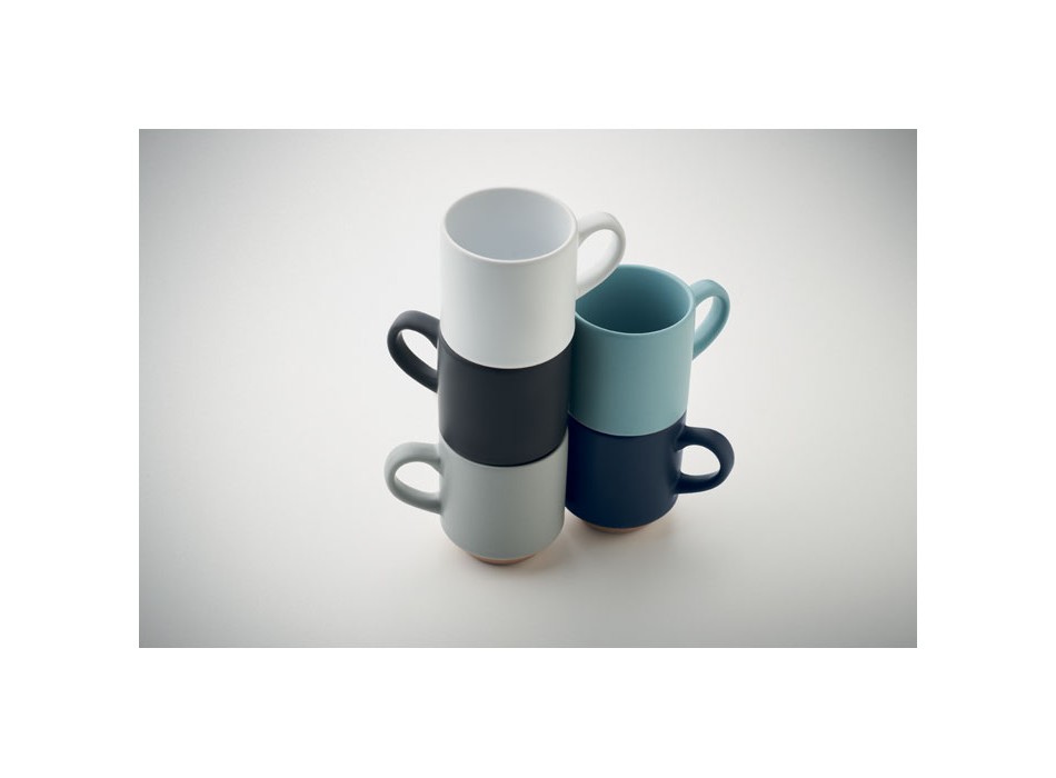 CERACK - Tazza impilabile in ceramica da