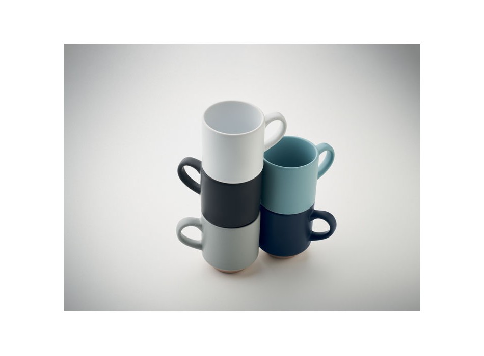 CERACK - Tazza impilabile in ceramica da