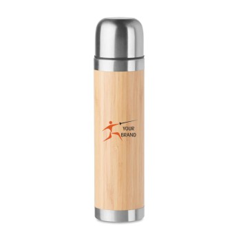 CHAN BAMBOO - Thermos doppio strato bamboo