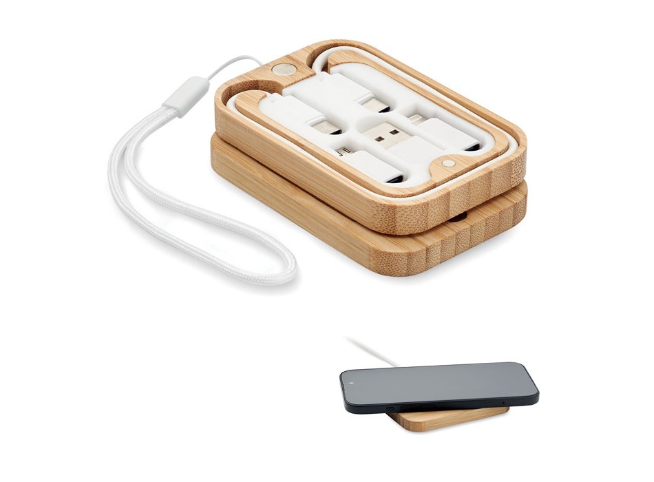 CHARGOO - Caricabatterie wireless da 15 W in