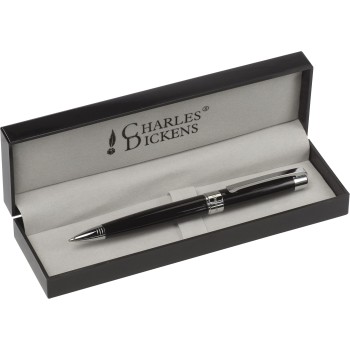 Charles Dickens®, penna a sfera in metallo Lena