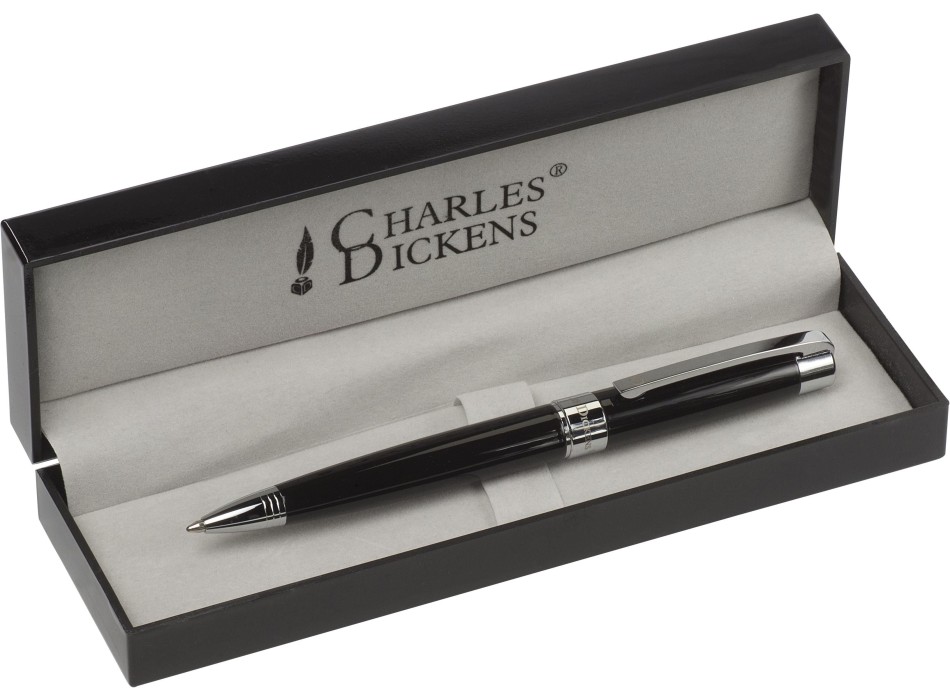 Charles Dickens®, penna a sfera in metallo Lena