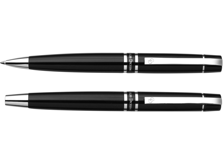 Charles Dickens®, set scrittura in metallo Santana