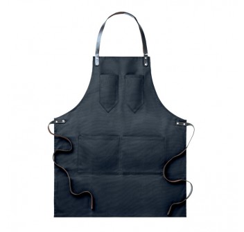 CHEF - Grembiule rifinito in pelle