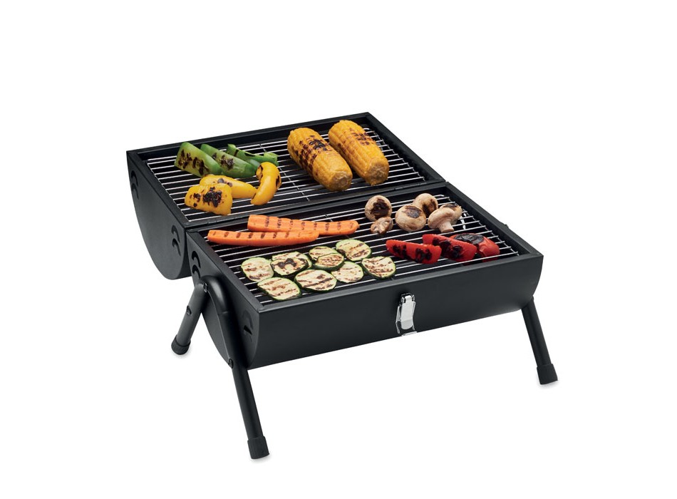 CHIMEY - Barbecue portatile con camino