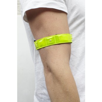 Cinturino riflettente, in nylon e PVC Anni
