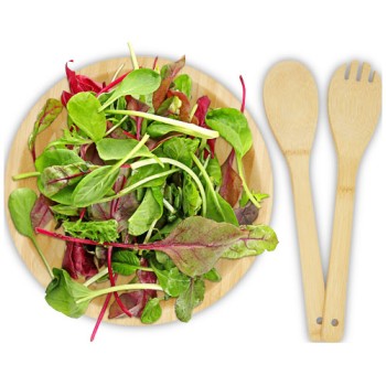 Ciotola e utensili Argulls in bambù per insalata