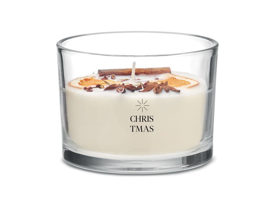 CITRUS - Candela in cera vegetale 300 gr