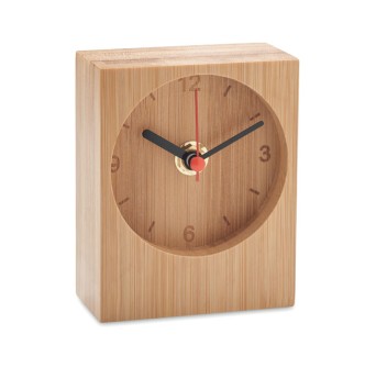 CLAMBU - Orologio da tavolo in bambù