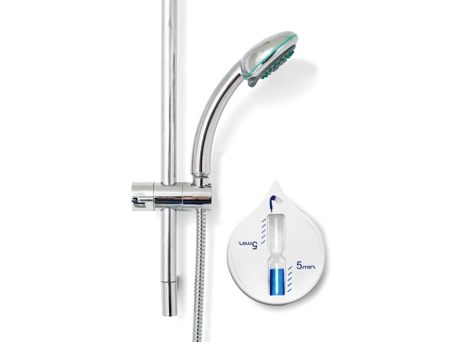 Clessidra da doccia in plastica Alaya