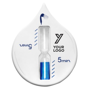 Clessidra da doccia in plastica Alaya