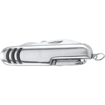Coltellino tascabile 7 funzioni, in acciaio inox Aiden