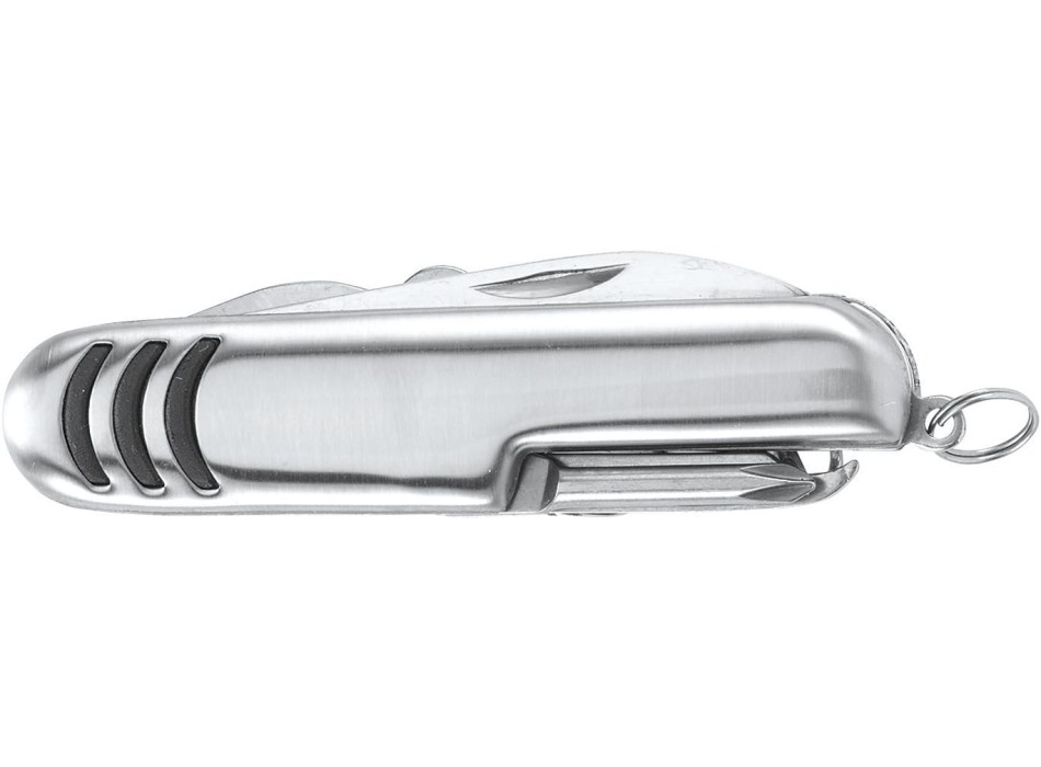 Coltellino tascabile 7 funzioni, in acciaio inox Aiden