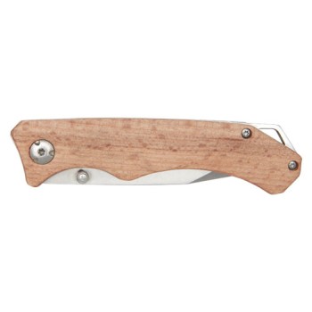 Coltello tascabile Dave in legno con clip per cintura