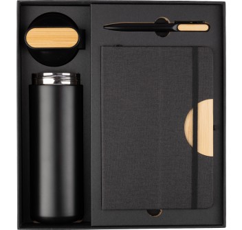 Confezione regalo in cartone nero Kurt