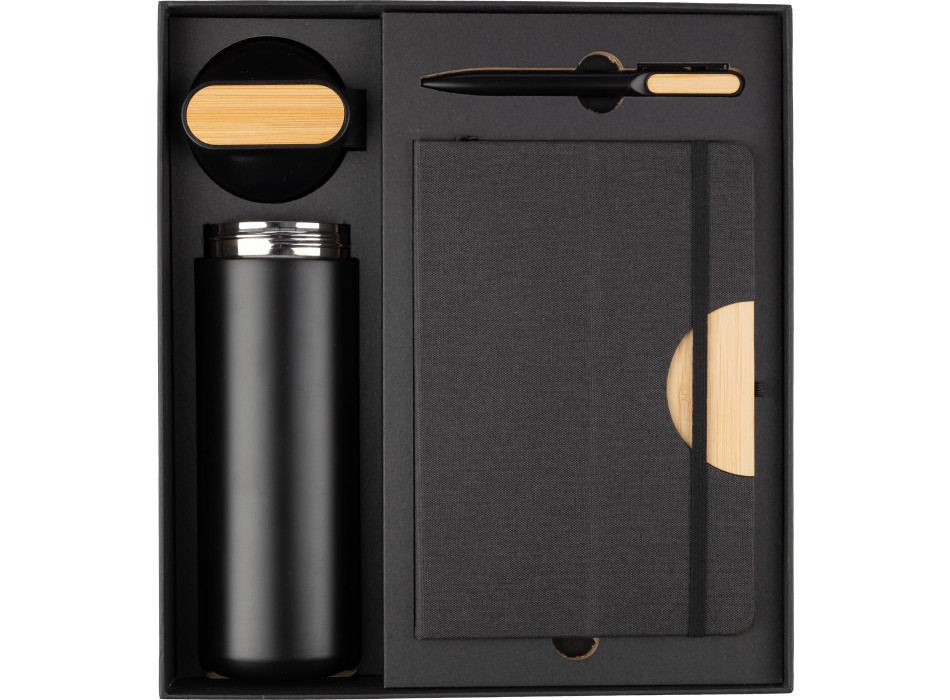 Confezione regalo in cartone nero Kurt