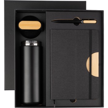 Confezione regalo in cartone nero Kurt