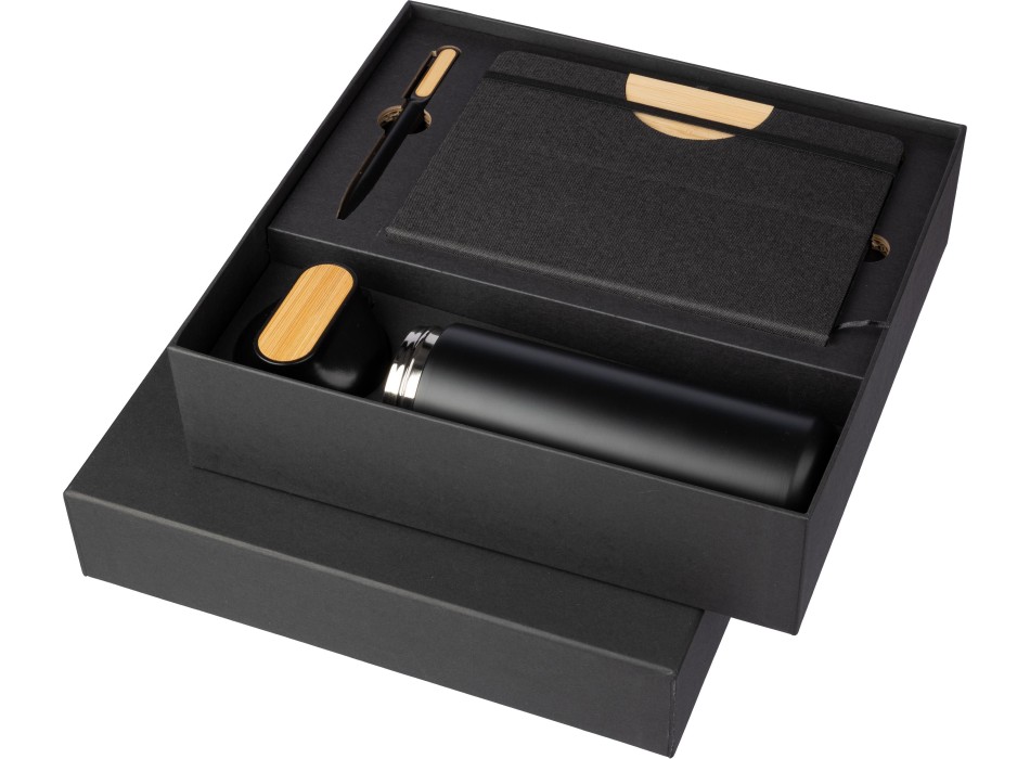 Confezione regalo in cartone nero Kurt