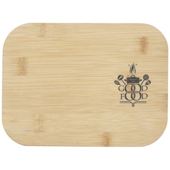 Contenitore per pranzo Roby di vetro con coperchio in bambù
