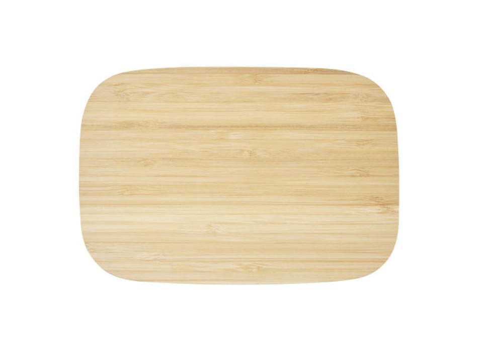 Contenitore per pranzo Tite in acciaio inossidabile con coperchio in bambù