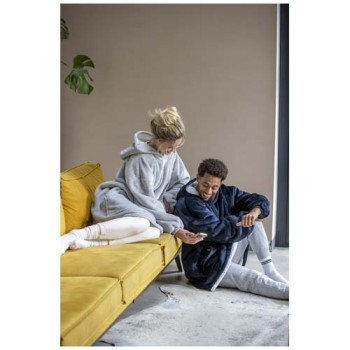 Coperta con cappuccio in tessuto certificato GRS Denali