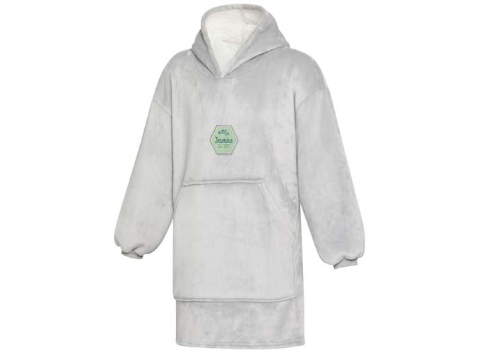 Coperta con cappuccio in tessuto certificato GRS Denali
