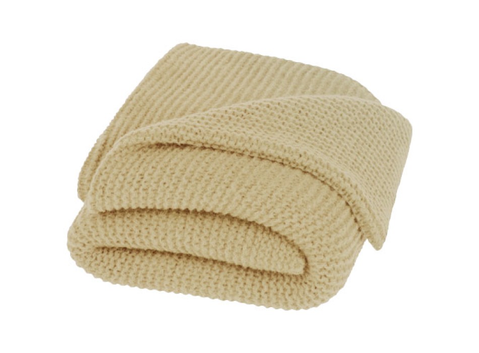 Coperta lavorata maglia di poliestere GRS da 150 x 120 cm Suzy