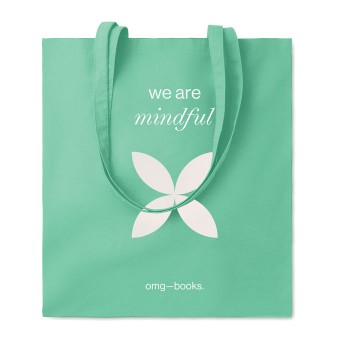 COTTONEL COLOUR + - Shopper in cotone 140gr